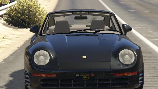 Porsche 959 1986 [Add-On  Replace] for GTA 5