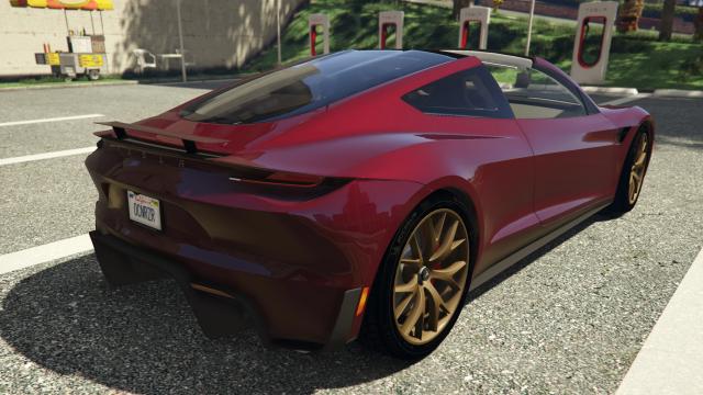 2020 Tesla Roadster [Add-On / FiveM | Extras] для GTA 5