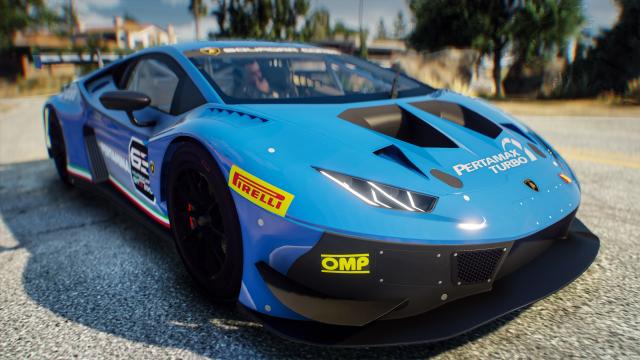 Lamborghini Huracan GT3 EVO [Add-On] для GTA 5