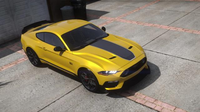 2021 Mustang Mach 1 [Add-On / OIV | Template] для GTA 5