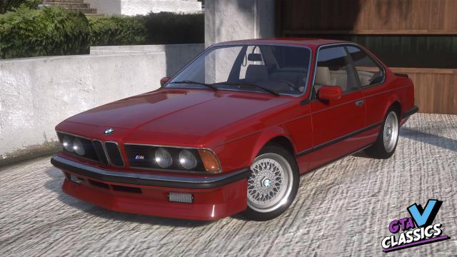 1986 BMW M635 CSi (EU-Spec) [Add-On | LODs | Template]