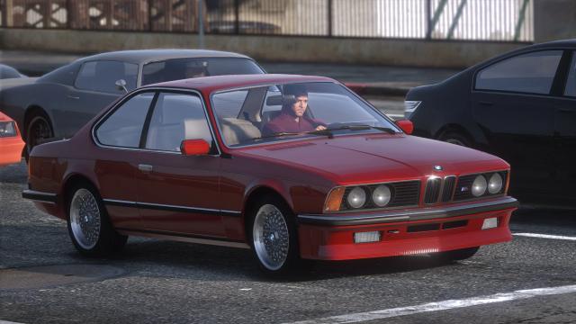 1986 BMW M635 CSi (EU-Spec) [Add-On | LODs | Template] для GTA 5