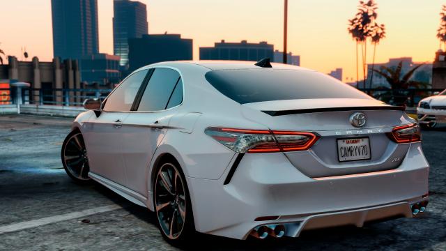 Toyota Camry XSE 2018 [Add-On / Replace] для GTA 5