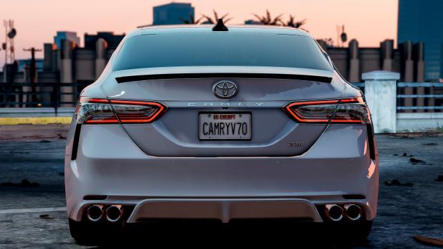 Toyota Camry XSE 2018 [Add-On / Replace] для GTA 5