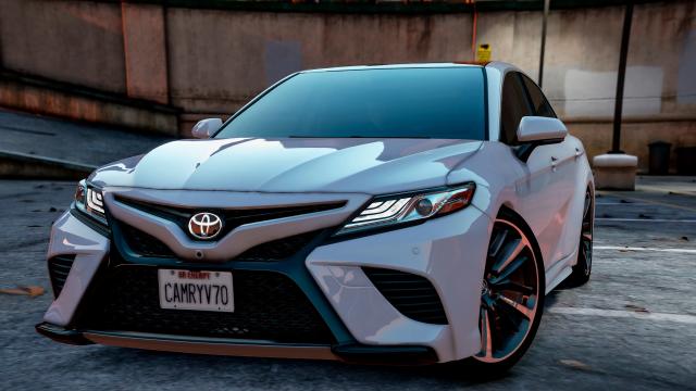 Toyota Camry XSE 2018 [Add-On / Replace] для GTA 5