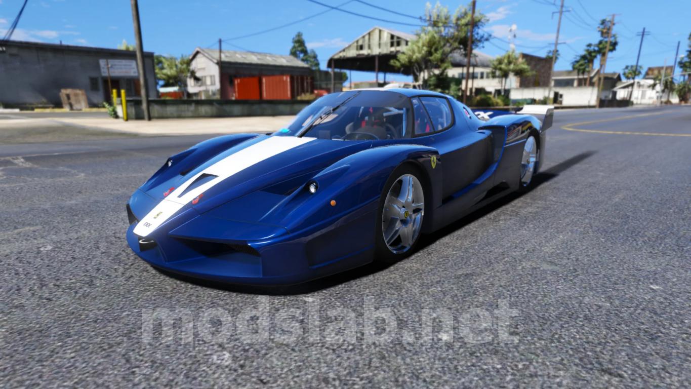 Скачать Ferrari FXX 2005 [Add-On / Replace | Template | Wiper | OIV] для GTA  5