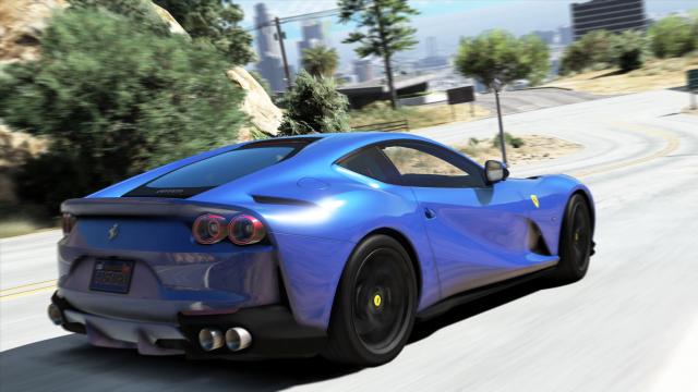 2018 Ferrari 812 Superfast [Livery | Add-on | Replace] for GTA 5