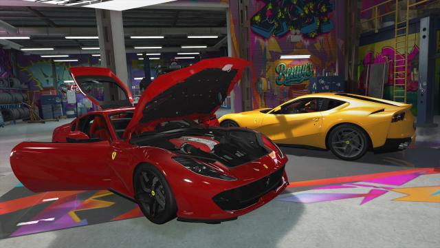 2018 Ferrari 812 Superfast [Livery | Add-on | Replace] for GTA 5