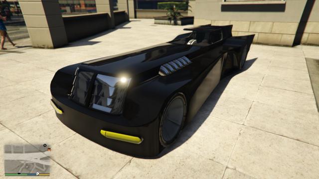 Batmobile Animated [Add-On] для GTA 5