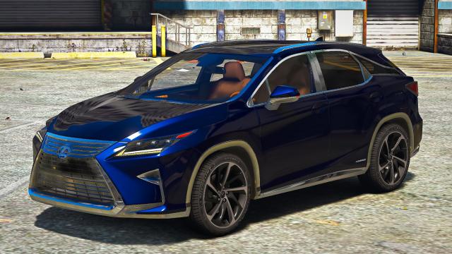 2016 Lexus RX 450h [Add-On] для GTA 5