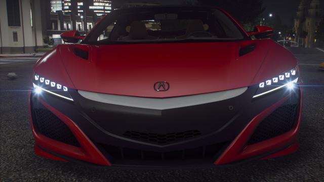 2016 Acura NSX [Add-On  FiveM | LODs] for GTA 5