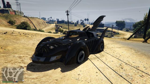 Batman Forever Batmobile 1995 [Add-On] for GTA 5