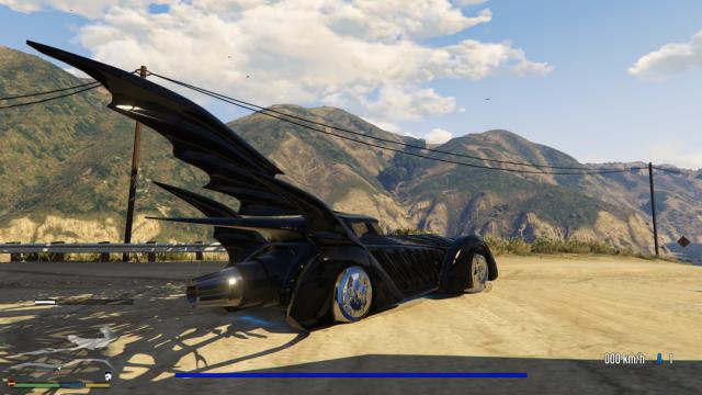 Batman Forever Batmobile 1995 [Add-On] for GTA 5