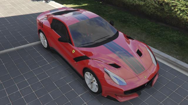 Ferrari F12 TDF Stripes/Full Carbon Fiber для GTA 5