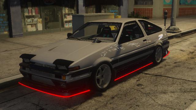 Toyota AE86 [Add-On  FiveM] for GTA 5