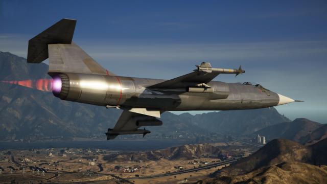 F-104C Starfighter [Add-On] для GTA 5