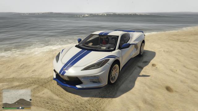 Chevrolet Corvette C8 2020 [Add-On] для GTA 5