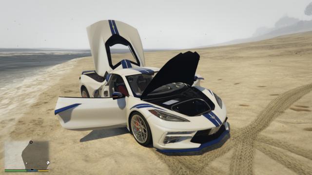 Chevrolet Corvette C8 2020 [Add-On] для GTA 5