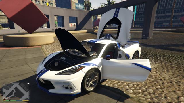 Chevrolet Corvette C8 2020 [Add-On] для GTA 5