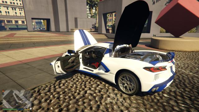 Chevrolet Corvette C8 2020 [Add-On] для GTA 5