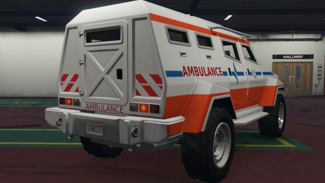 Ambulance Insurgent [Replace  FiveM] for GTA 5