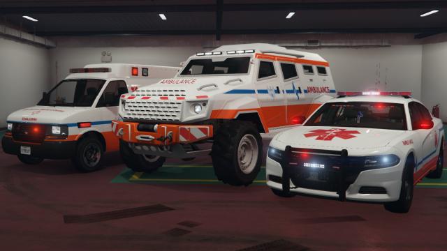 Ambulance Insurgent [Replace  FiveM] for GTA 5