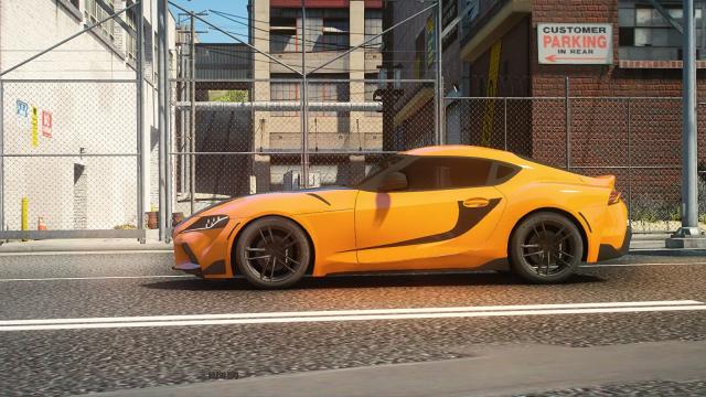 Fast & Furious 9 Han's Supra Livery For Supra A90 for GTA 5