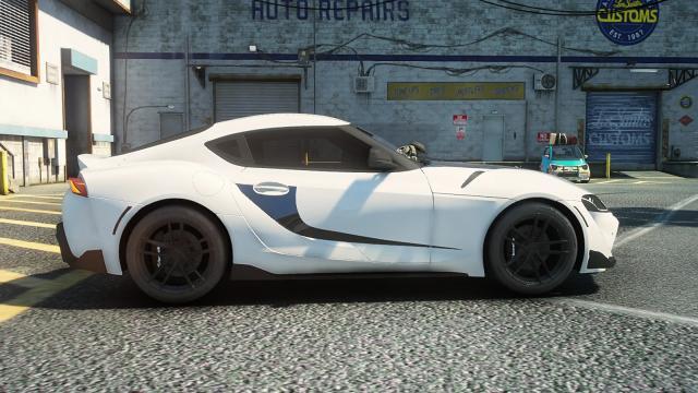 Fast & Furious 9 Han's Supra Livery For Supra A90 для GTA 5