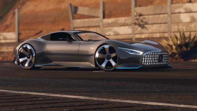 Mercedes-Benz AMG Vision GT [Add-On] для GTA 5