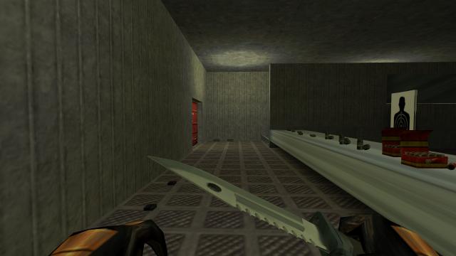 M9 Bayonet (Crowbar reskin) для Half-Life