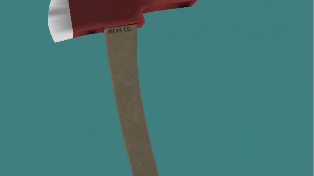 Fire Axe for Crowbar for Half-Life