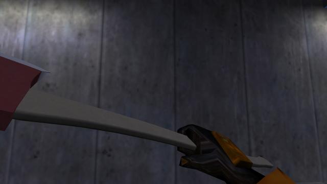 Топор пожарного / Fire Axe for Crowbar для Half-Life