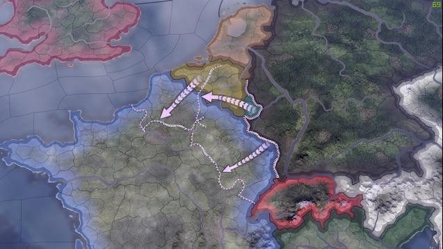 The Great War для Hearts Of Iron 4