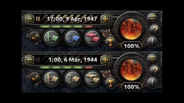 Coloured Buttons for Hearts Of Iron 4