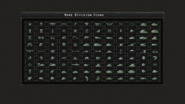 More Division Icons for Hearts Of Iron 4
