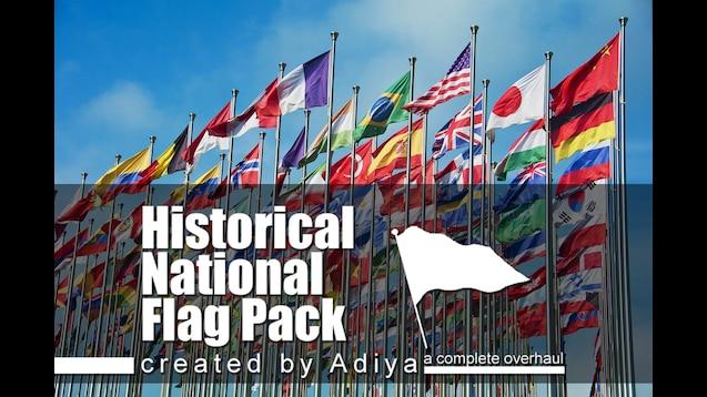 Adiya's Historical Flag Pack для Hearts Of Iron 4