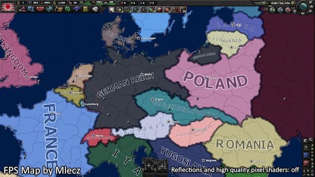 Download FPS Map for Hearts Of Iron 4