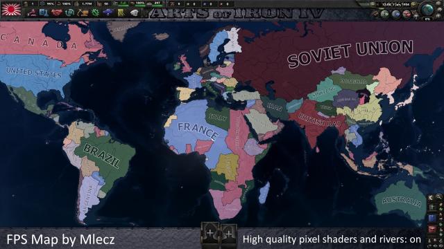 FPS Map for Hearts Of Iron 4