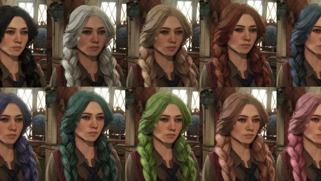 Garlick's Hair for Player for Hogwarts Legacy