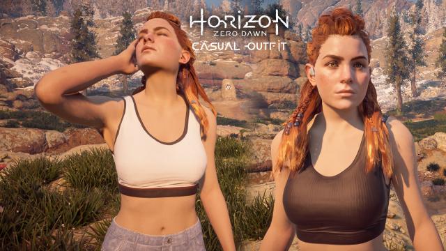 Спортивное одеяние Элой / Casual Outfit for Aloy для Horizon Zero Dawn
