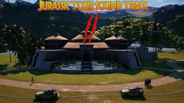 Jurassic Tour Sound Track Mod 2 для Jurassic World Evolution 2