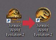 Улучшенная иконка / Non Garbage Icon Fix для Jurassic World Evolution 2