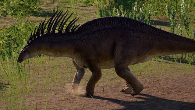 Amargasaurus but slightly better for Jurassic World Evolution 2