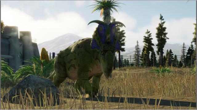 Pachyrhinosaurus Paleo edits for Jurassic World Evolution 2