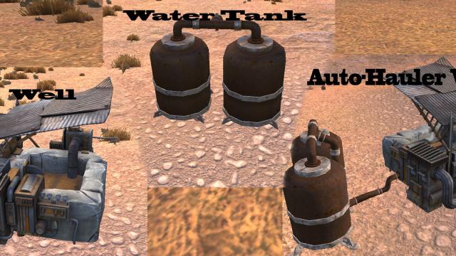 Автодобытчик воды / Auto-Hauler Wells для Kenshi