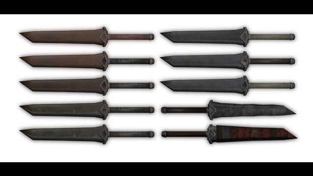 Dwarven Weapons for Kenshi