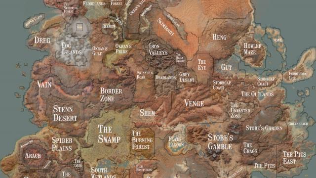 In-Game Biome Map for Kenshi