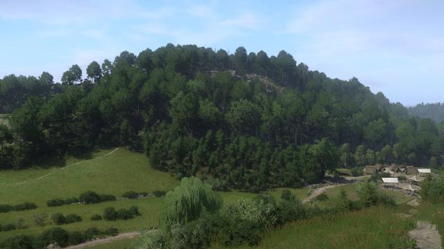 Force High Quality Trees in the distance for Kingdom Come: Deliverance