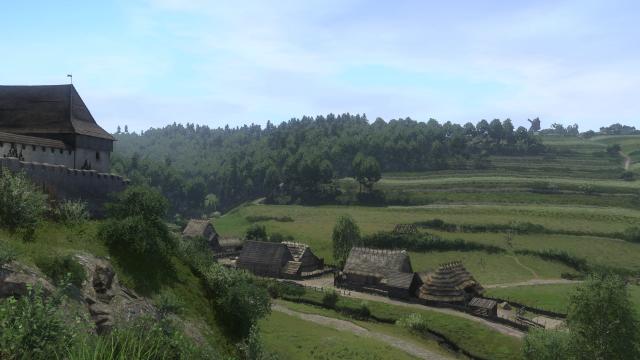 Force High Quality Trees in the distance for Kingdom Come: Deliverance