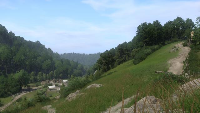 Force High Quality Trees in the distance for Kingdom Come: Deliverance